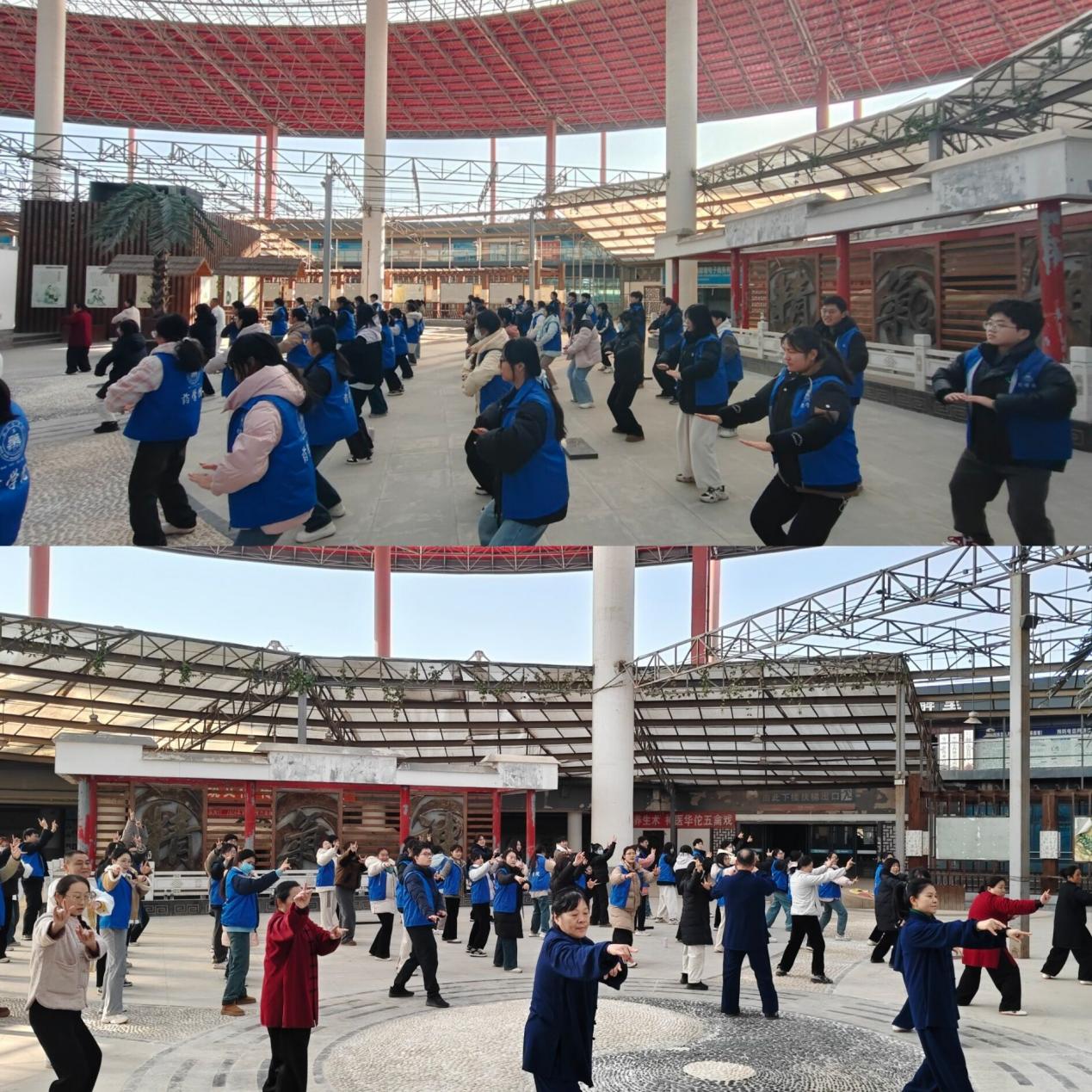 一群人在观看围栏里的人群描述已自动生成 一群人在观看围栏里的人群描述已自动生成